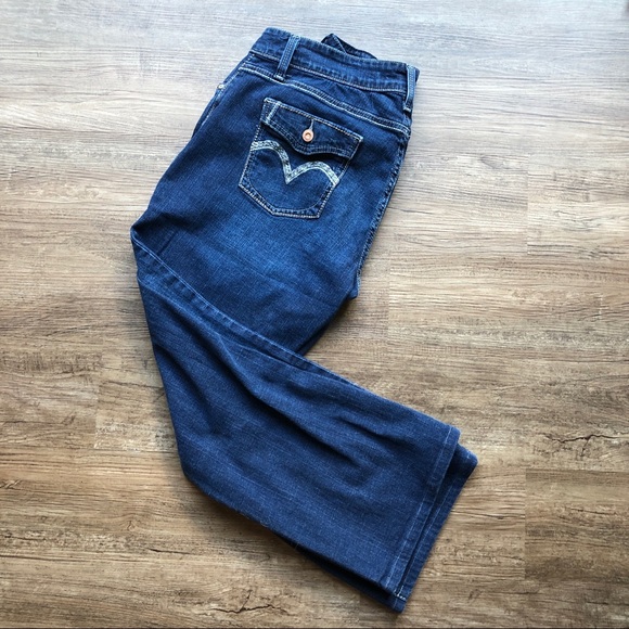 levi's 529 curvy bootcut size 16